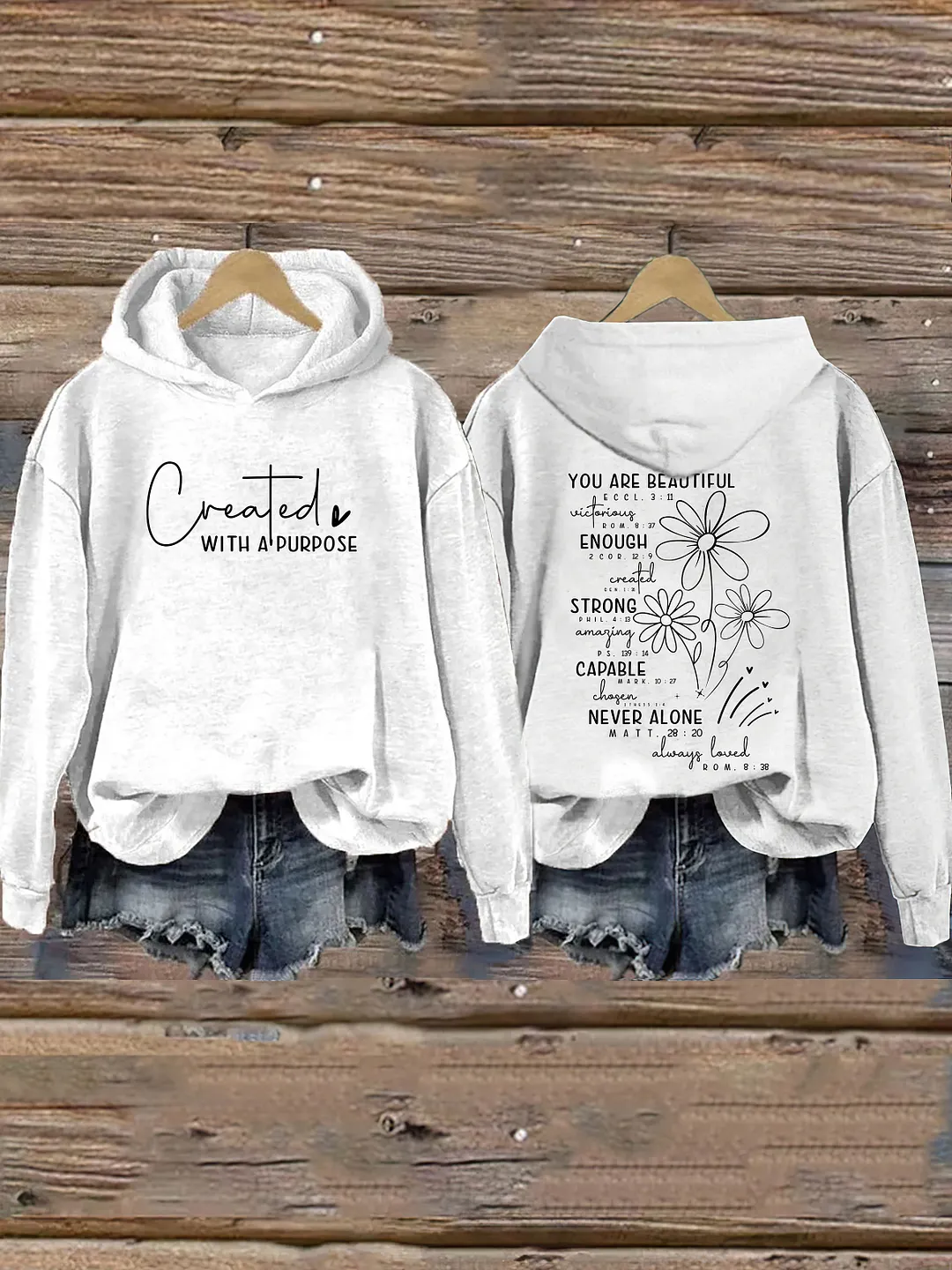 Created With A Purpose Hoodie