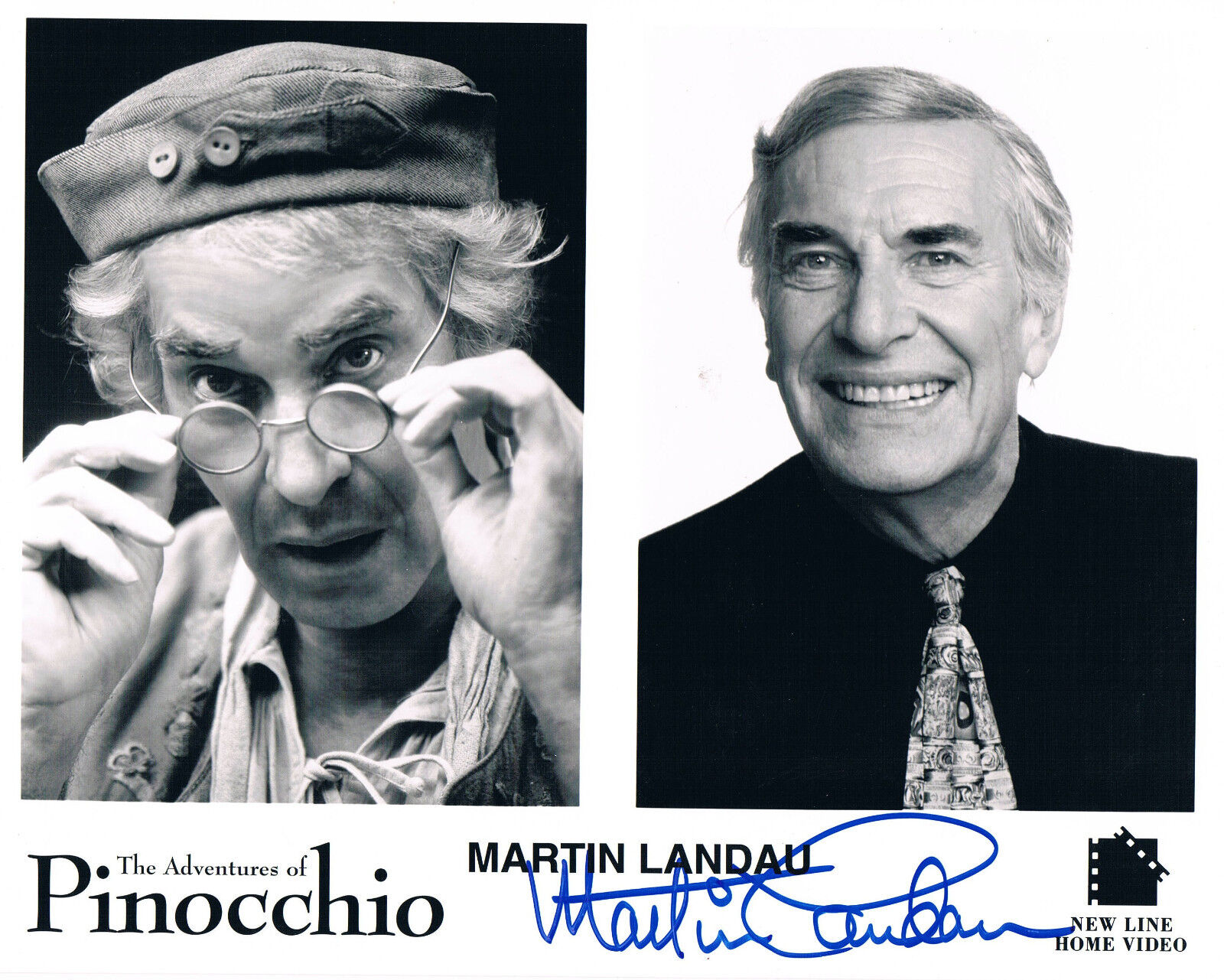 Martin Landau 1931-2017 genuine autograph Photo Poster painting 8x10