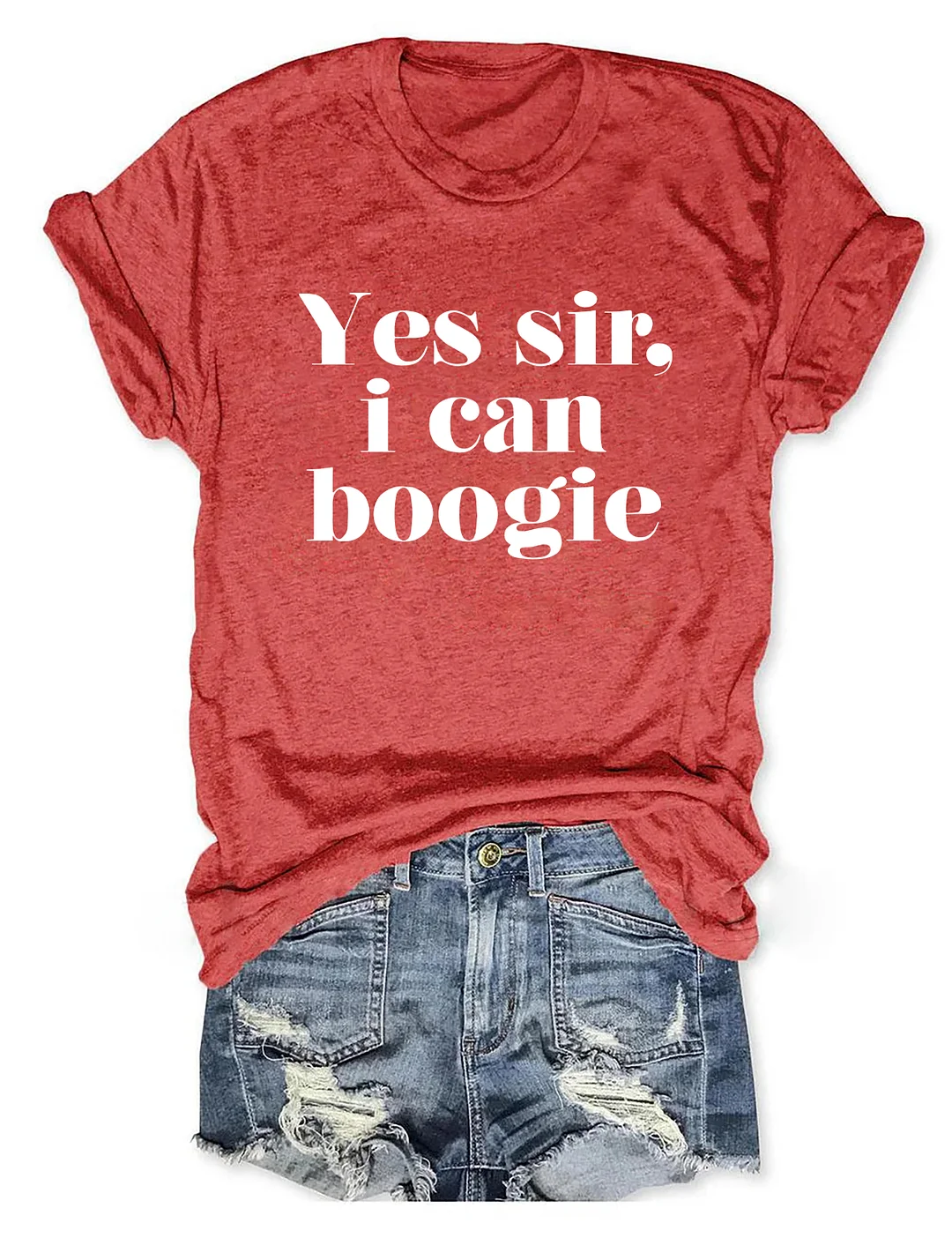 Yes Sir I Can Boogie T-shirt