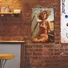 Sexy girl - Panneaux en &eacute;tain m&eacute;tallique(20*30cm)