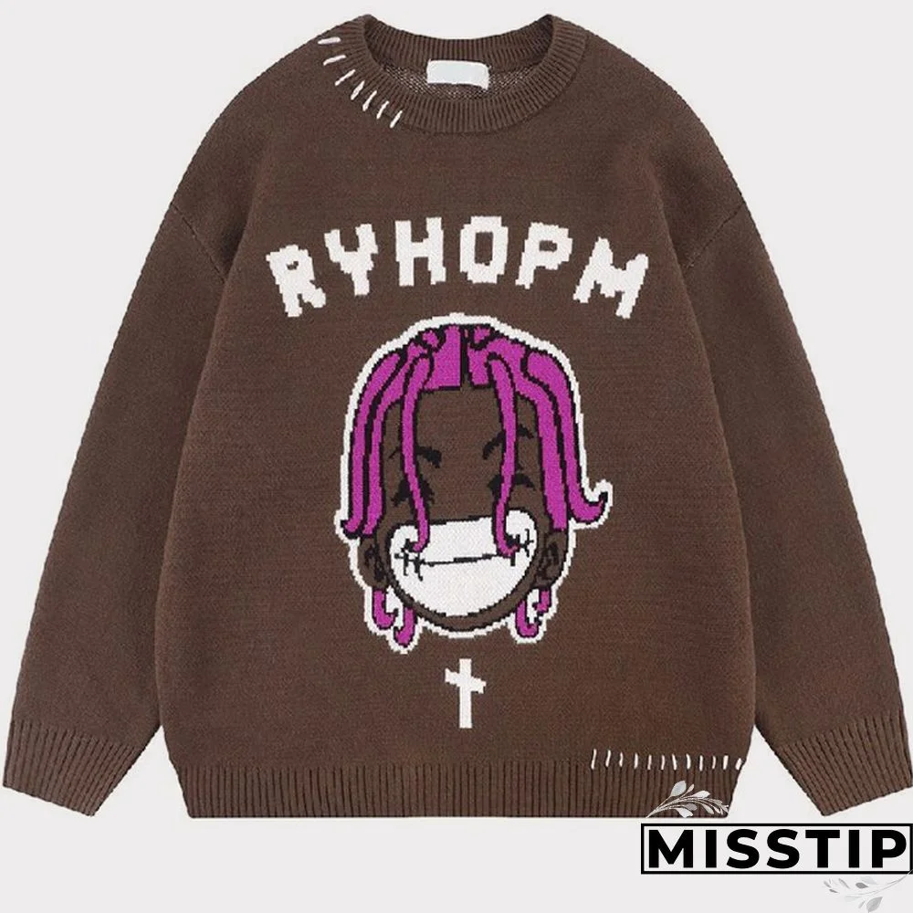 Black Purple Casual Patchwork O Neck Tops