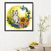 Diamond Painting -5D Full Round Drill Kitten