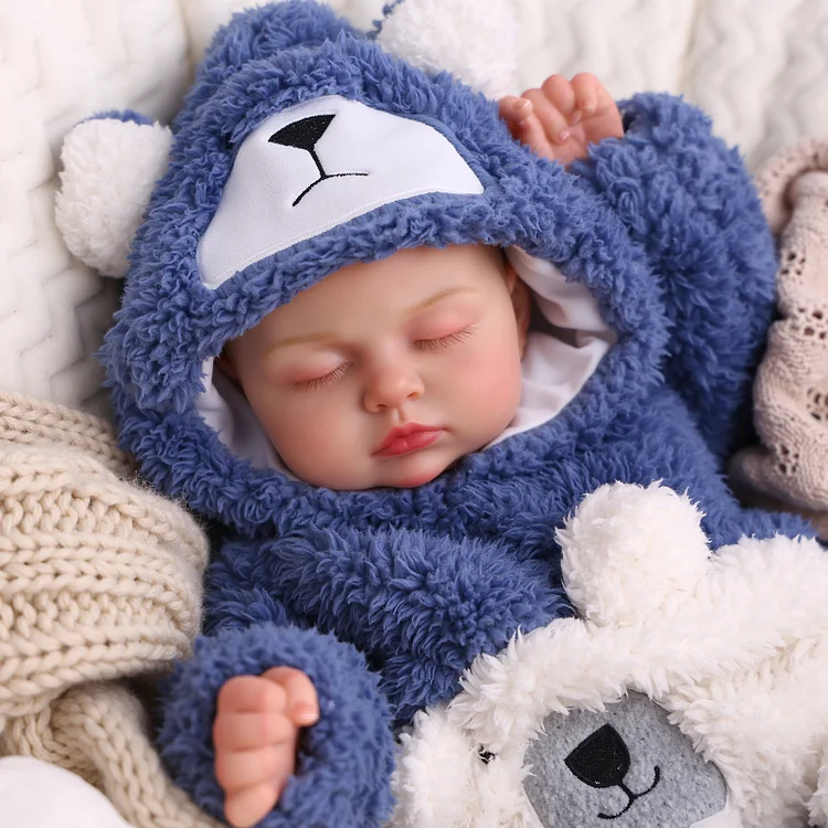 Babeside Allison 17" Sleeping Baby Infant Boy Best Gift for Kids