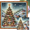 Christmas Tree - 11CT Stamped Cross Stitch - 50*50cm - Xmas