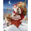 Santa Claus  | Full Round Diamond Painting KitsChristmas