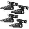 1 Pair Motorcycle Metal Footrests Pedals Rear Pedal Footrest Folding Footpegs