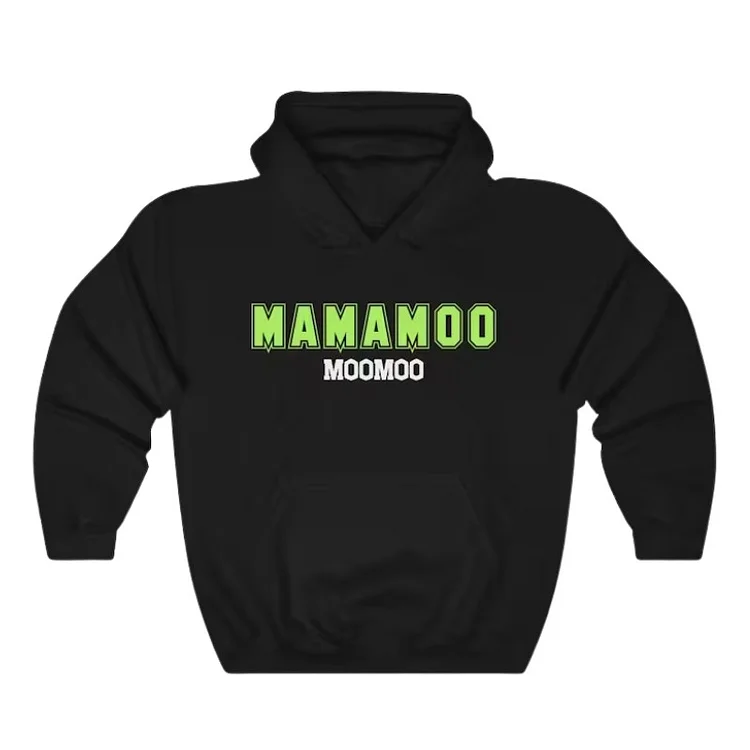 MAMAMOO MOOMOO Print Casual Hoodie