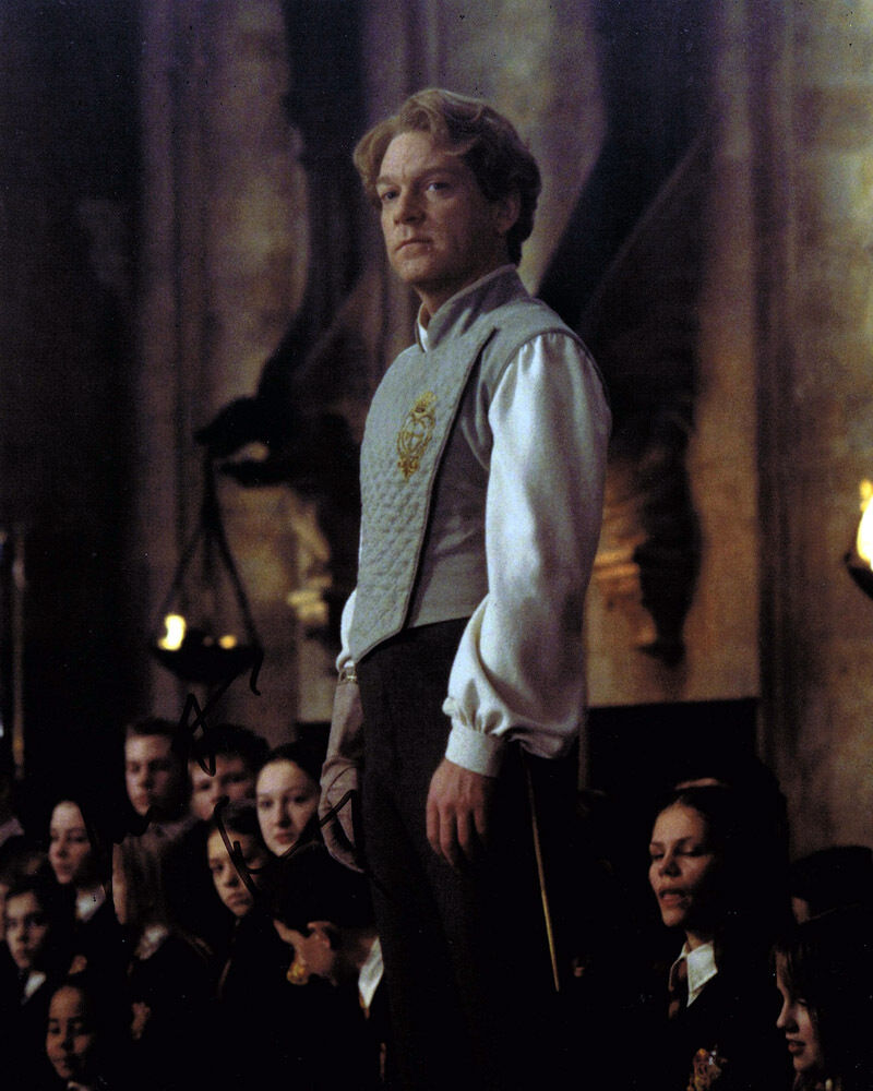 Kenneth Branagh HAND SIGNED Autograph in Harry Potter Movie 10x8 Photo Poster painting AFTAL COA