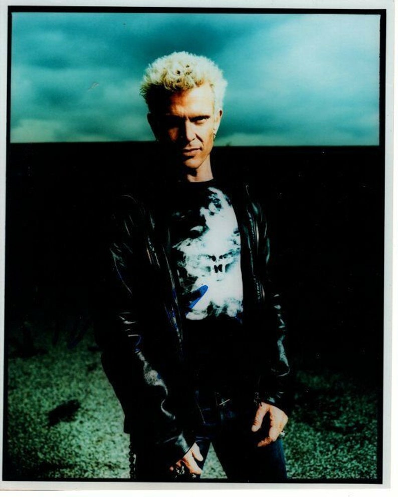 Billy idol signed autographed 8x10 Photo Poster painting