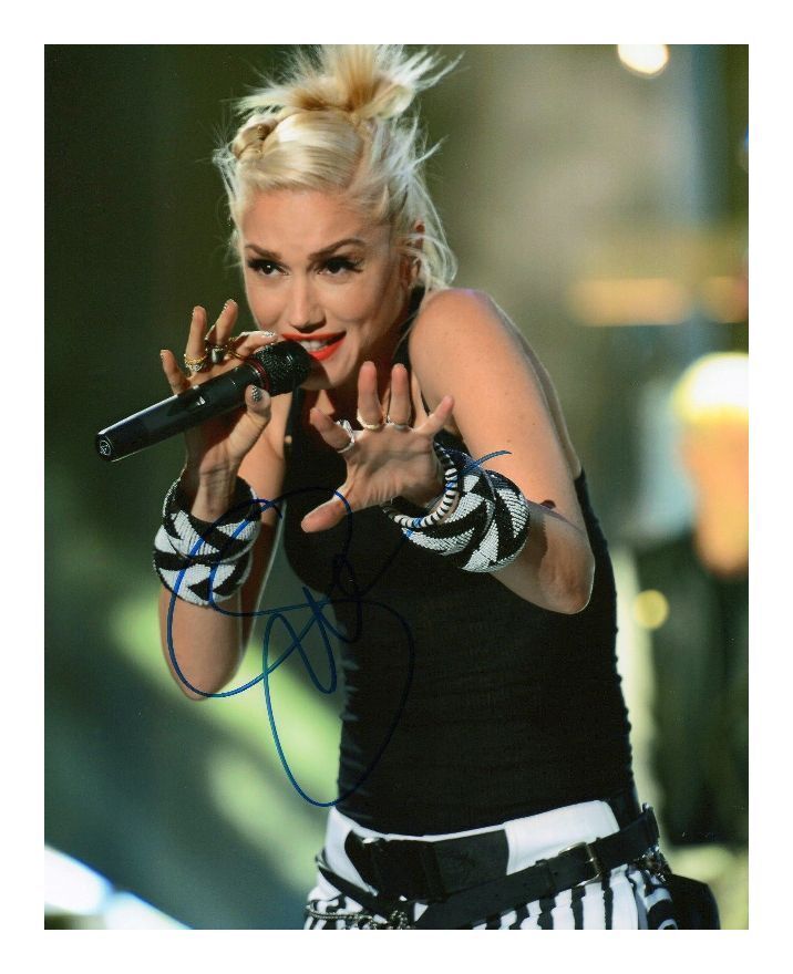 GWEN STEFANI AUTOGRAPHED SIGNED A4 PP POSTER Photo Poster painting PRINT