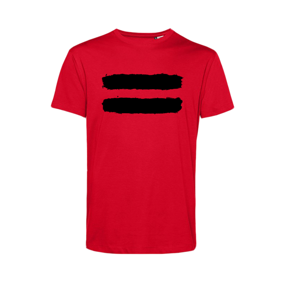 "ed sheeran equals red graphic t shirt black brush print"