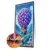 Diamond Painting-DIY Full Round Drill Hot Air Balloon(70*40 CM)