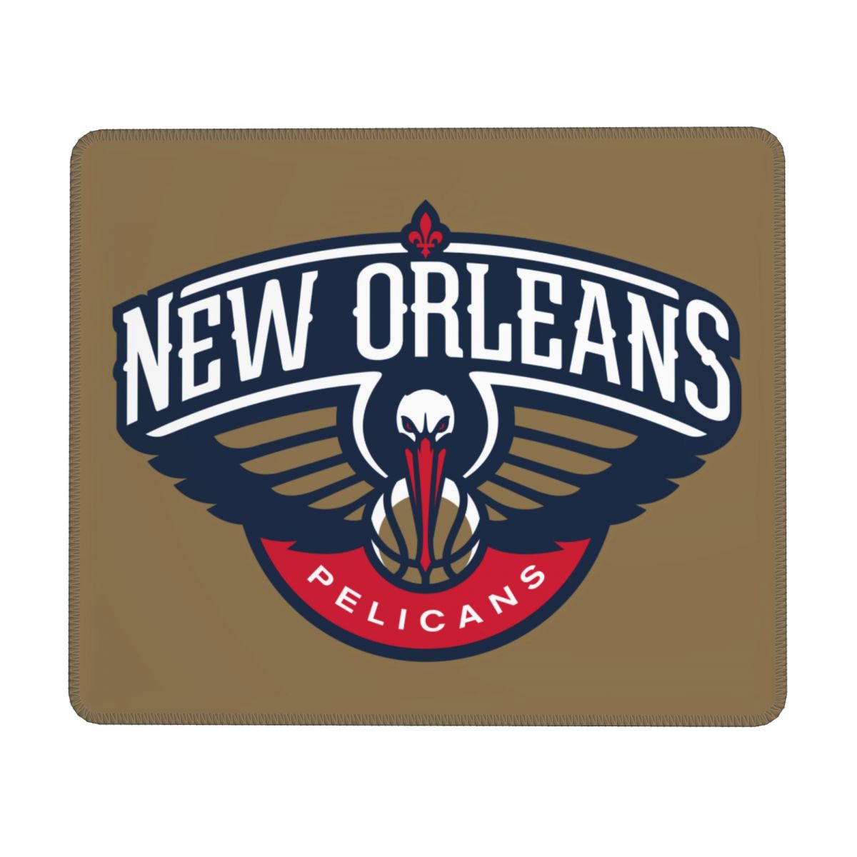 New Orleans Pelicans Logo Rectangle Gaming Anti-Slip Rubber Mousepad