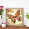 Peinture de diamant en forme de papillon-30*30cm