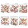6Pcs Diamond Painting Cupid Angel Diamond Drawing Card