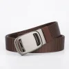 Ceinture en nylon &agrave; boucle automatique pour hommes