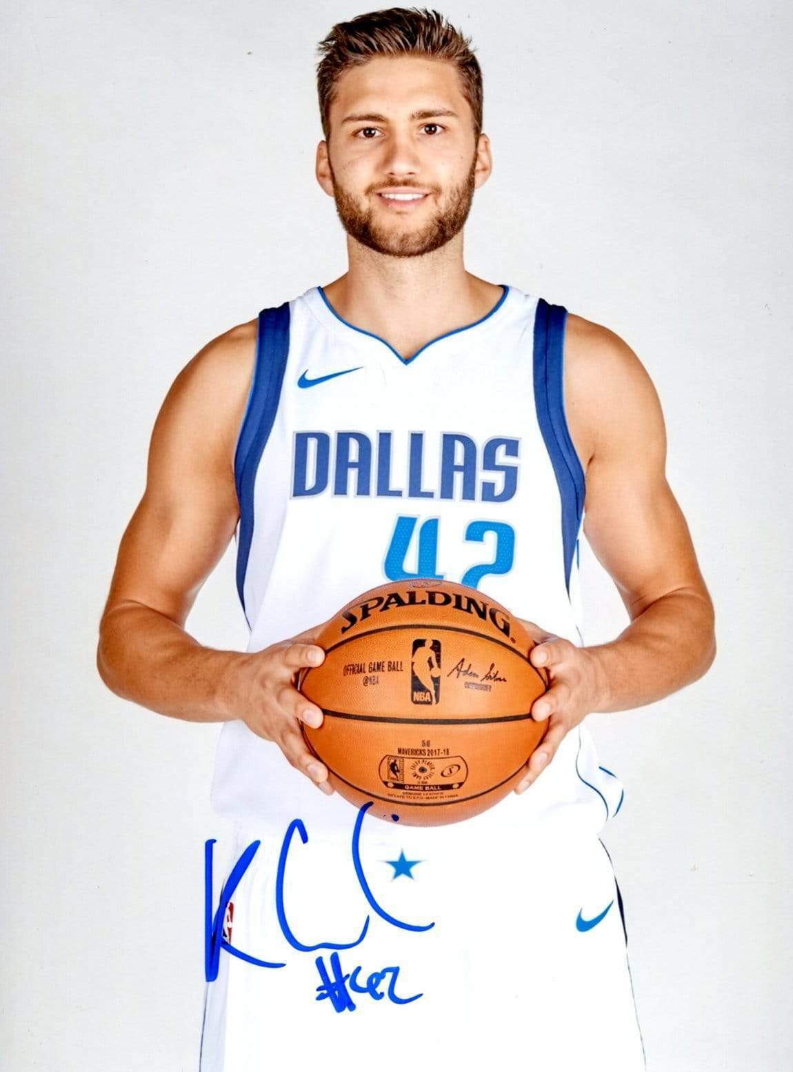 Maxi Kleber BASKETBALL autograph, signed Photo Poster painting