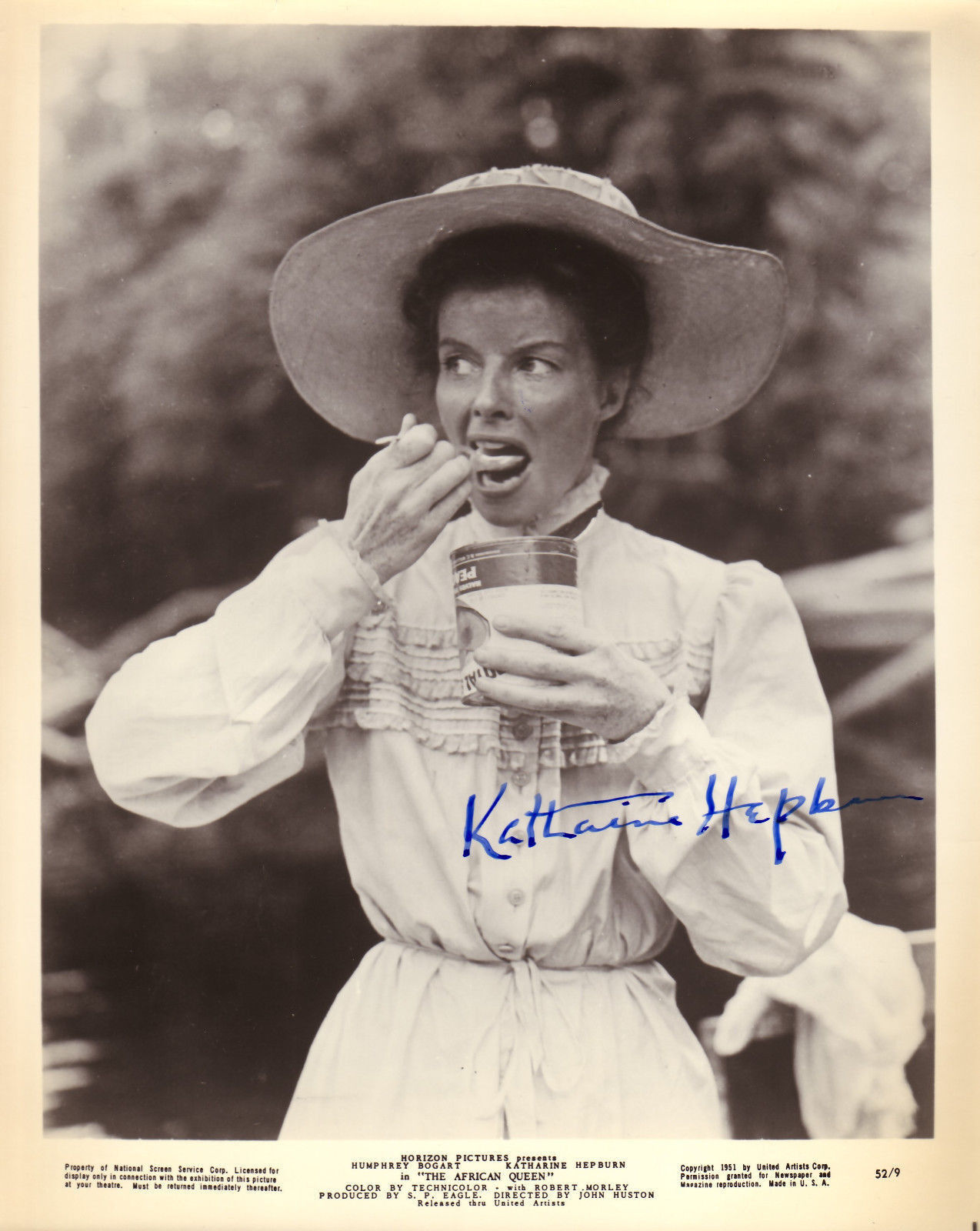 KATHERINE HEPBURN AUTOGRAPH SIGNED PP Photo Poster painting POSTER