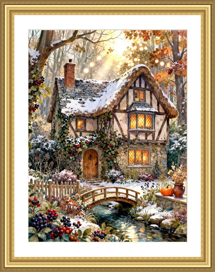 ZZ-Forest Four Seasons Cabin Series] ZZ8247 ZZ8266 ZZ8256 ZZ8267_
