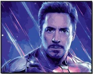 Robert Downey Jr - People Paint By Numbers DQ20170
