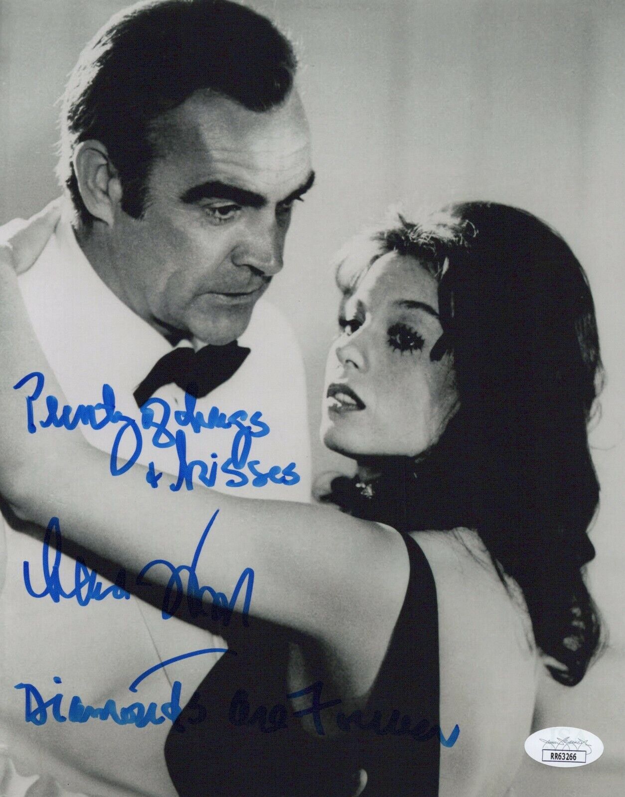 LANA WOOD Signed JAMES BOND Diamonds Are Forever 8x10 Photo Poster painting Autograph JSA COA