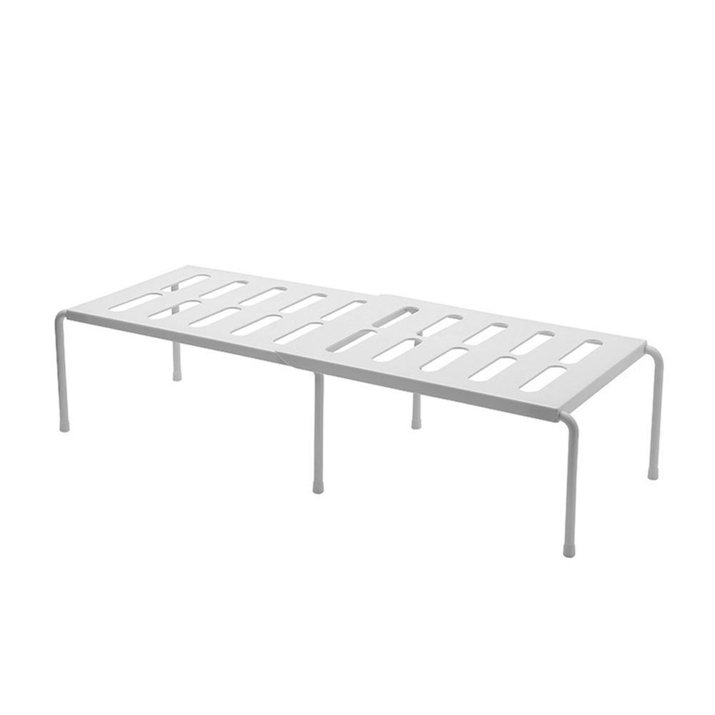 

Retractable Closet Storage Rack Home Space Saving Kitchen Seasoning Shelf, Grey, 501 Original