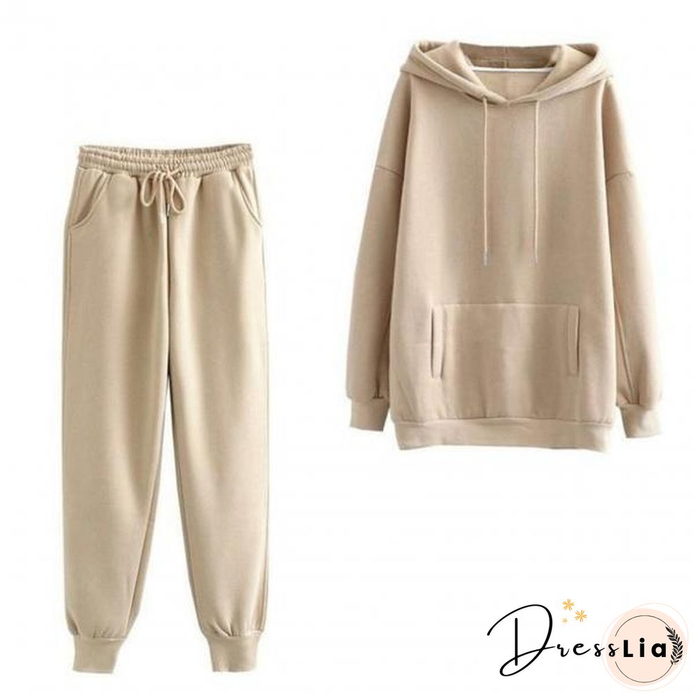 Women Outfit Pockets Hooded For Office