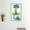 Orchid - 14CT Stamped Cross Stitch 22*36cm/8.66*14.17in