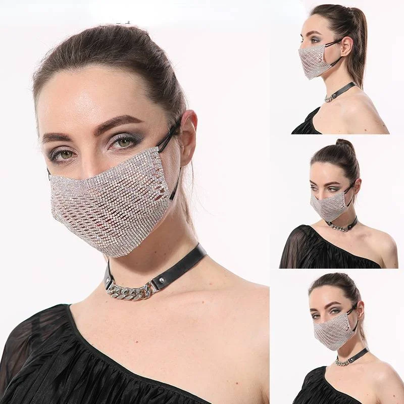 Letclo™ Fashion Hollow Mask (can be used with disposable mask at the same time) letclo Letclo