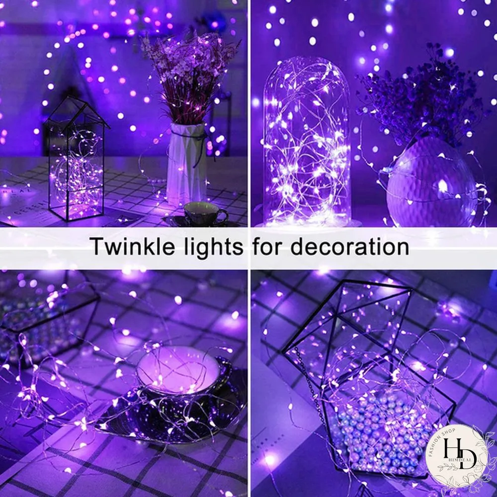 Waterproof Solar-Powered Fairy Modes Copper Wire for Christmas Patio