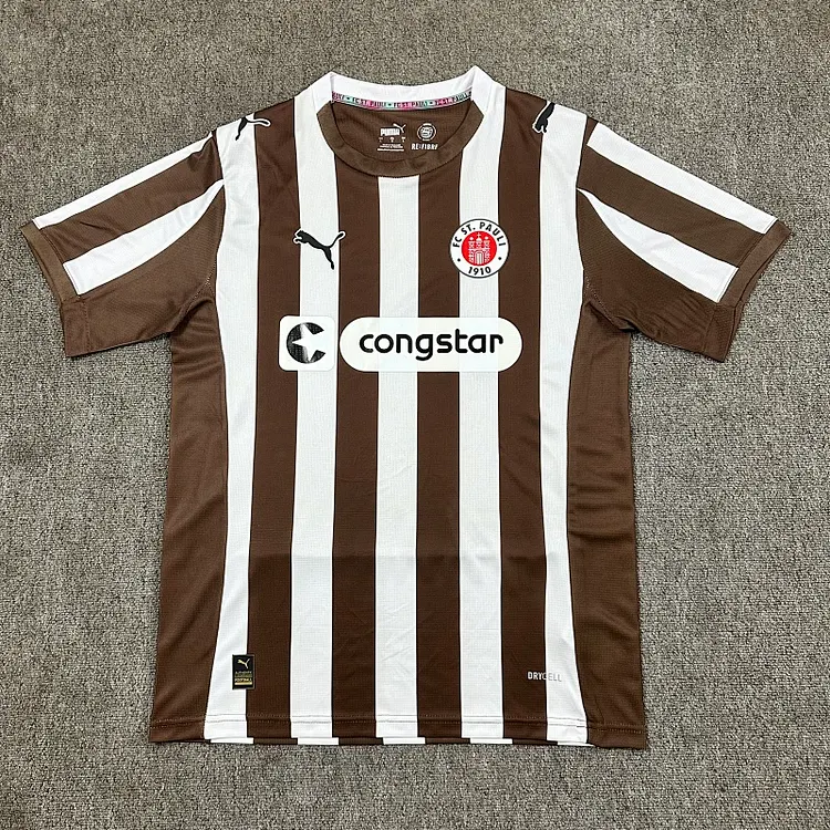 25-26 St. Pauli Home Football Jersey &ndash; 1:1 Thai Quality