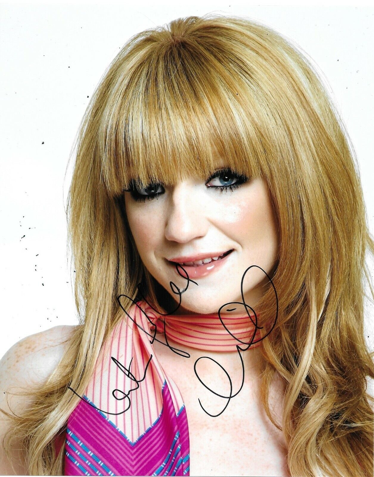 Nicola Roberts *Girls Aloud* Signed 10x8 Photo Poster painting AFTAL