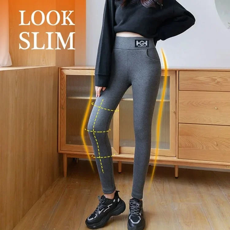🔥BUY 2 FREE SHIPPING🔥Women’s Fashionable Thermal Cashmere Slim Pants