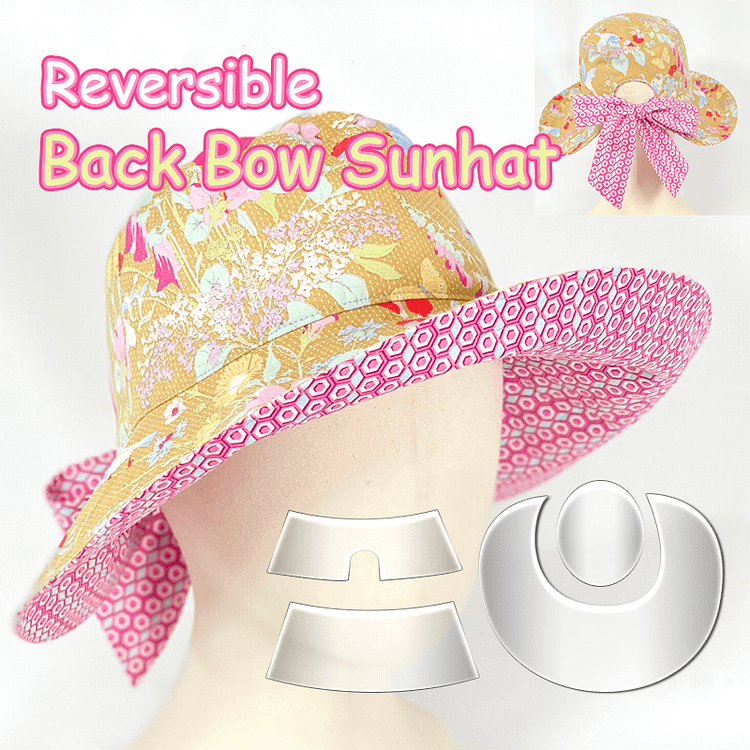 Bow Sunhat Template Cutting Ruler Set