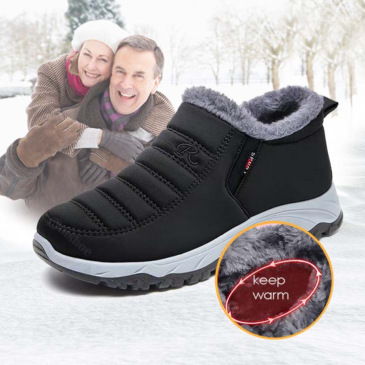🔥Winter Slip On Warm Fleece Walking Shoes (Buy 2 Free Shipping)