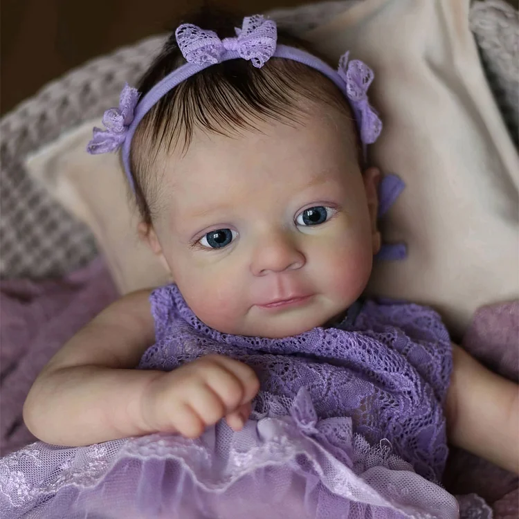  [New Series!]18'' Real Soft Lifelike Realistic Newborn Reborn Doll Girl Named Minisay - Reborndollsshop®-Reborndollsshop®