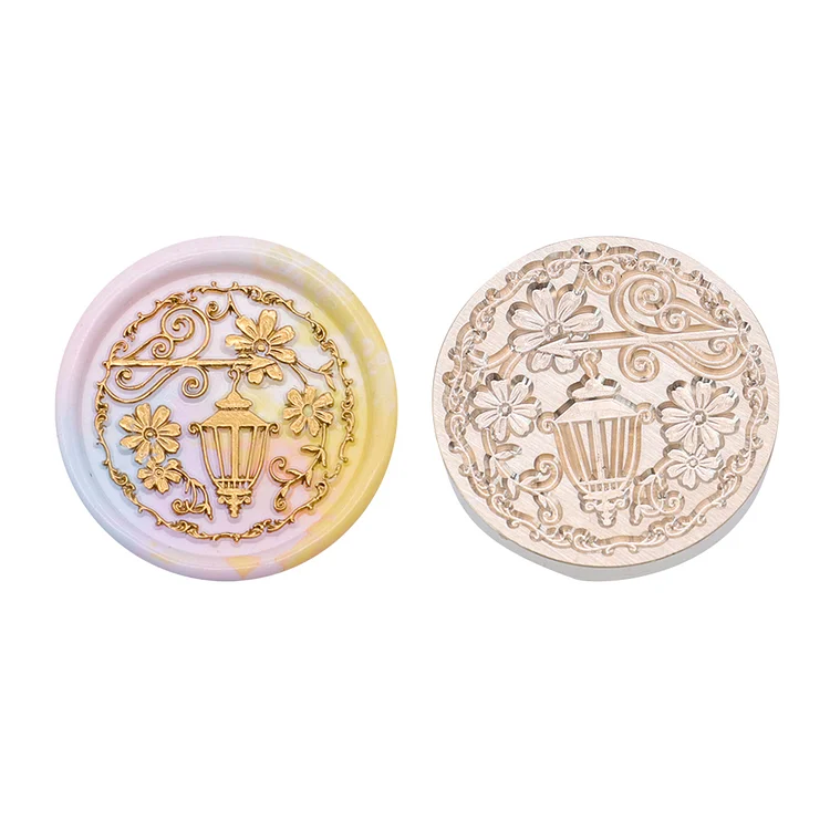 Diy Fire Lacquer Round Sealing Wax Stamp Head 25Mm gbfke