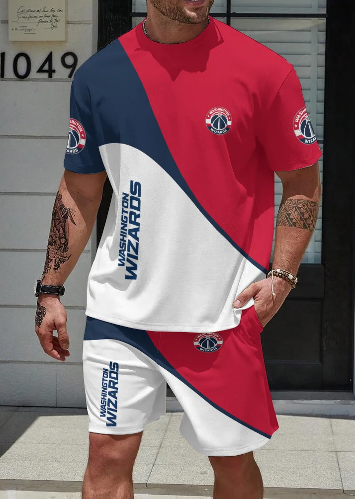 Washington Wizards  Limited Edition Top And Shorts Two-Piece Suits