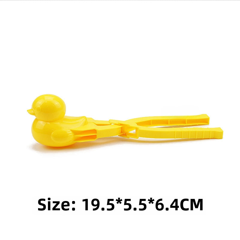 Children’s Winter Outdoor Toy Snow Clip Snowball Fight Artifact Snowflake Love Snowball Clip Play Snow Toy Sand Mold