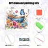 DIY Partial Special Shaped Drill Diamond Painting-Flower