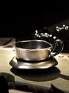 Electroplating Creative Coffee Cup Afternoon Tea Cup Flower Tea Cup Set