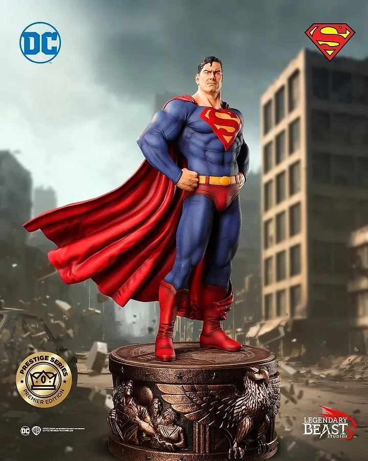 LEGENDARY BEAST STUDIOS SUPERMAN 1/3 Prestige Series(Licensed)Dark
