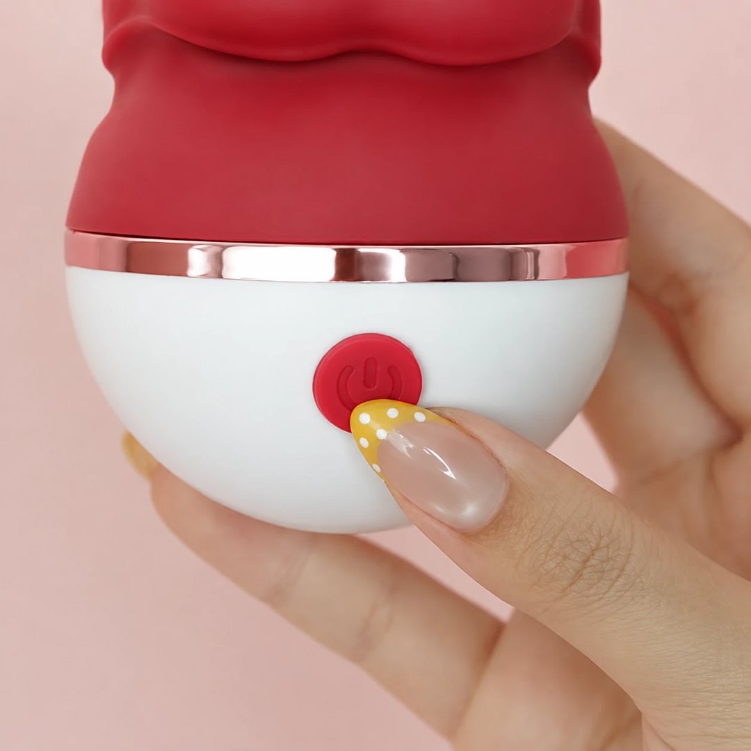 LickiRose Pleasure Duo - Tongue &  Clitoral Sucker
