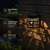 Solar Powered Outdoor Hummingbirds Wall Lamps Wall-Mounted Garden Lights