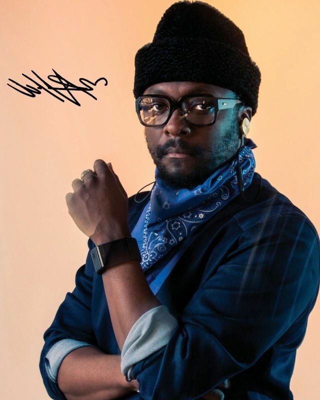 Will.i.am Autograph Signed Photo Poster painting Print