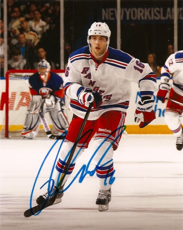 New York Rangers Derick Brassard Autographed Signed 8x10 Photo Poster painting COA M