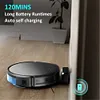 Roboter-Staubsauger und Bodenreiniger mit Ladestation