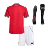 Manchester United Home Kids Soccer Jerseys Full Kit 2025/26