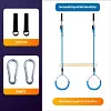 Outdoor Kids Climbing Rings Ladder, Preschool Vestibular Sensory Training Fitness Balance Equipment 