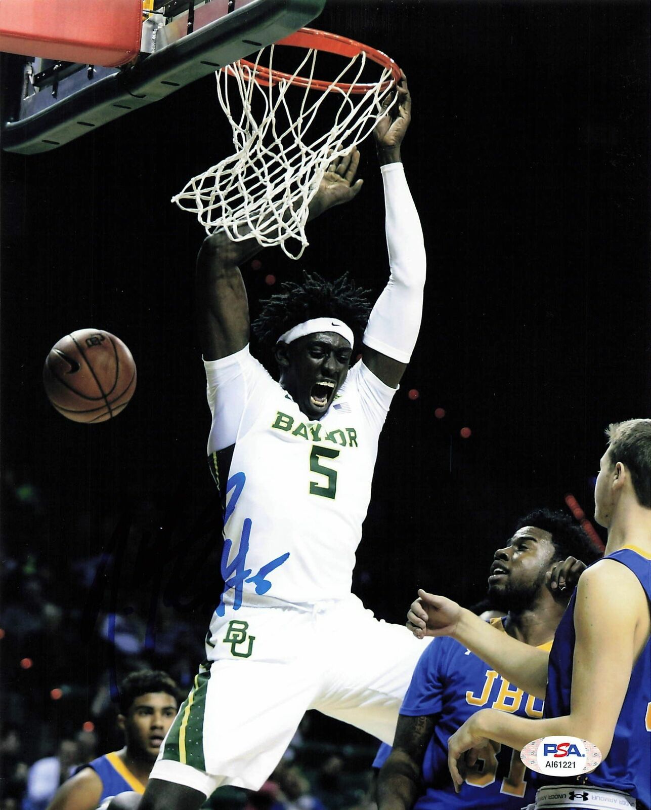 JOHNATHAN MOTLEY signed 8x10 Photo Poster painting PSA/DNA Baylor Autographed